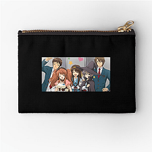 The Melancholy Is A Vibe The Melancholy Of Haruhi Suzumiya Zipper Pouches