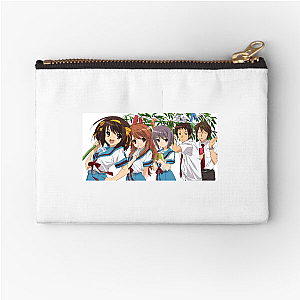 Melancholy? More Like God Mode The Melancholy Of Haruhi Suzumiya Zipper Pouches