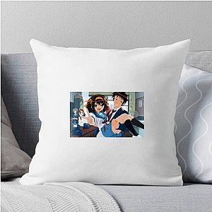 Time Loops Are a Hobby The Melancholy Of Haruhi Suzumiya Pillows Cover