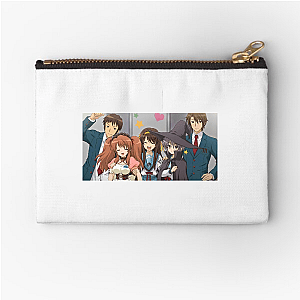 The Melancholy Is A Vibe The Melancholy Of Haruhi Suzumiya Zipper Pouches