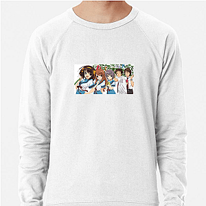 Melancholy? More Like God Mode The Melancholy Of Haruhi Suzumiya Sweatshirts