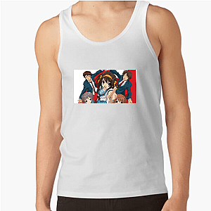 Join the SOS Brigade The Melancholy Of Haruhi Suzumiya Tank Tops