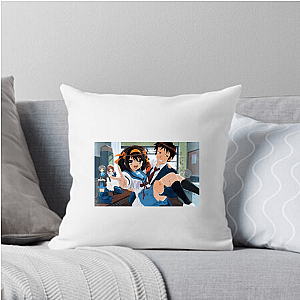 Time Loops Are a Hobby The Melancholy Of Haruhi Suzumiya Pillows Cover