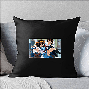 Time Loops Are a Hobby The Melancholy Of Haruhi Suzumiya Pillows Cover