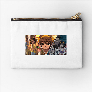 Weird is the New Cool The Melancholy Of Haruhi Suzumiya Zipper Pouches