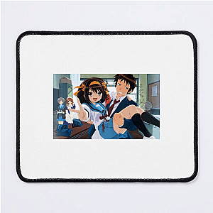 Time Loops Are a Hobby The Melancholy Of Haruhi Suzumiya Mouse Pads