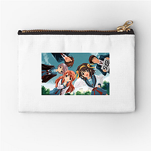 Haruhi Runs This Reality The Melancholy Of Haruhi Suzumiya Zipper Pouches