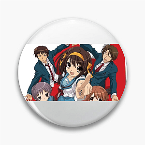 Join the SOS Brigade The Melancholy Of Haruhi Suzumiya Pins