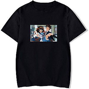 Time Loops Are a Hobby The Melancholy Of Haruhi Suzumiya T-Shirts