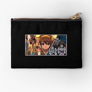 Weird is the New Cool The Melancholy Of Haruhi Suzumiya Zipper Pouches