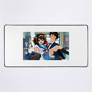 Time Loops Are a Hobby The Melancholy Of Haruhi Suzumiya Mouse Pads