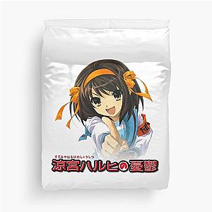 The Melancholy of Haruhi Suzumiya - logo Duvet Cover