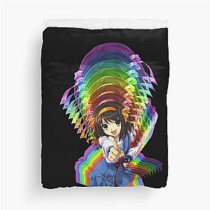 Astute Koizumi Yuki Anime Haruhi Suzumiya Rainbow Gift For Birthday Duvet Cover