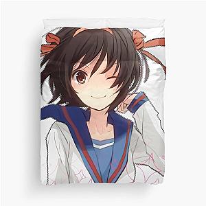 Haruhi Suzumiya The Melancholy of Haruhi Suzumiya Artwork Duvet Cover