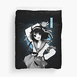 Haruhi - the melancholy of haruhi suzumiya Duvet Cover