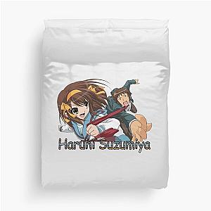 Haruhi Inspired Anime Shirt Duvet Cover