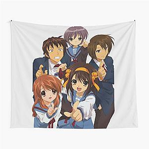 Haruhi Inspired Anime Shirt Tapestry