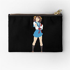 Astute Koizumi Yuki Anime Suzumiya Haruhi No Yuuutsu Minimalist Retro Zipper Pouch