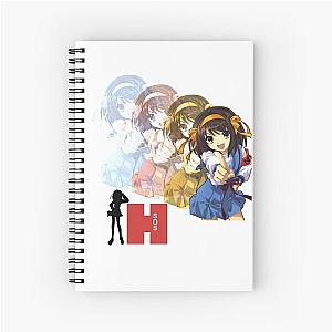 Astute Koizumi Yuki Anime Haruhi Suzumiya Palette Pattern Cute Gift Spiral Notebook