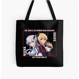 Misha Sasha - The Misfits of Demon King Academy All Over Print Tote Bag