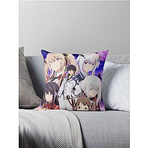 The Misfit of Demon King Academy Throw Pillow