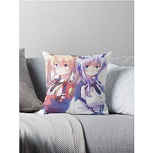 Sasha Necron The Misfit of Demon King Academy Throw Pillow