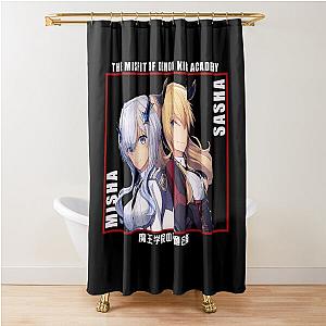 Misha and Sasha - The Misfit of Demon King Academy Shower Curtain