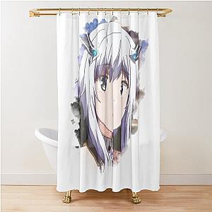 The Misfit of Demon King Academy - Anos Voldigoa and Sasha Necron Shower Curtain