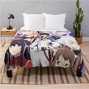 The Misfit of Demon King Academy Throw Blanket