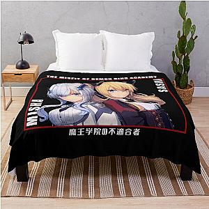 Misha And Sasha The Misfit of Demon King Academy Throw Blanket