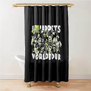 The Muppets World Tour Shower Curtain