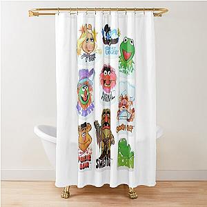 The Muppets Stickers Shower Curtain