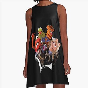 The Muppets Group Shot Breakthrough A-Line Dress