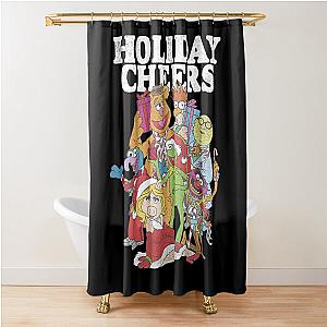 Christmas The Muppets Holiday Cheers Shower Curtain