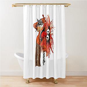 The Muppets Animal Illustration Shower Curtain