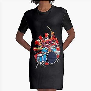 the muppets, muppets-show, muppets-christmas, martians, the martians, alien Graphic T-Shirt Dress