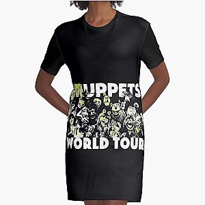 The Muppets World Tour Graphic T-Shirt Dress