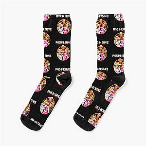 The Muppets Pigs In Space Soft Fitted 301 Socks