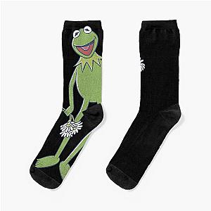 The Muppets Kermit The Frog Portrait Socks