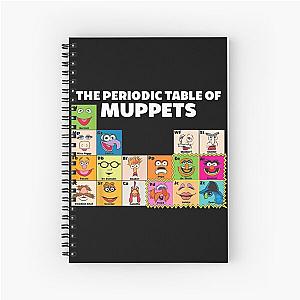 The Muppets Periodic Table Of The Muppets Spiral Notebook