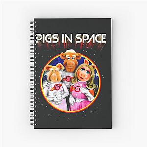 The Muppets Pigs In Space Soft Fitted 301 Cotton Spiral Notebook