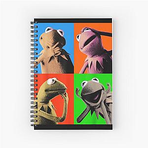 The Muppets Kermit The Frog Pop Art Spiral Notebook