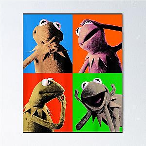 The Muppets Kermit The Frog Pop Art Poster