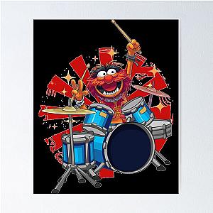 ANIMAL DRUMMER THE MUPPETS SHOW Poster