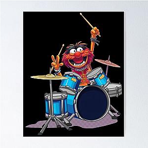 Animal Drummer The Muppets Show Poster