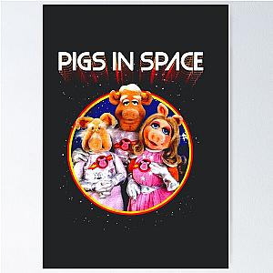 The Muppets Pigs In Space Poster