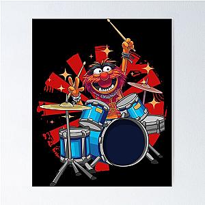 Animal Drummer The Muppets Show T-ShirtAnimal Drummer The Muppets Show Poster