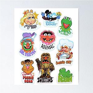 The Muppets Stickers Poster