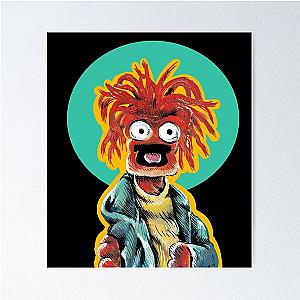 Pepe the King Prawn Illustration the Muppets Poster