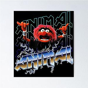 The Muppets Animal Rock The Muppet Show Poster